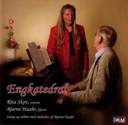 Billede af CD-coveret fra Engkatedral med Rita Skov og Bjarne Haahr